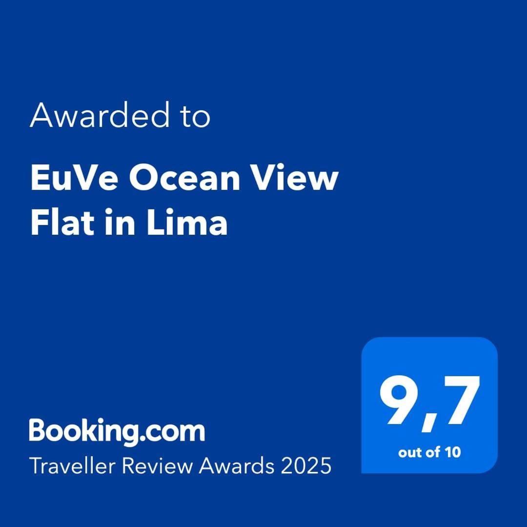 شقة Euve Ocean View Flat In ليما المظهر الخارجي الصورة
