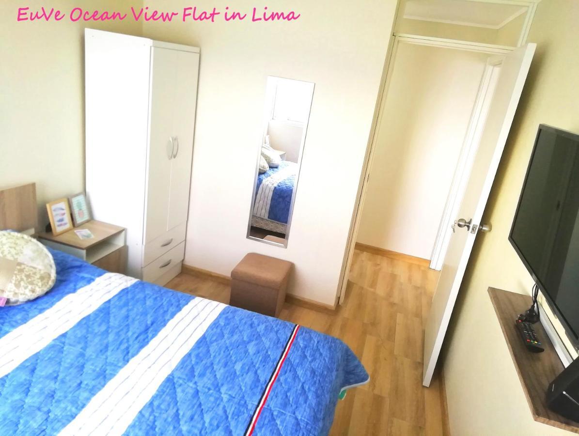 شقة Euve Ocean View Flat In ليما المظهر الخارجي الصورة