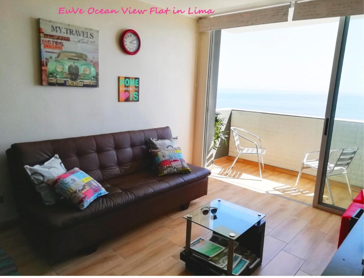 شقة Euve Ocean View Flat In ليما المظهر الخارجي الصورة