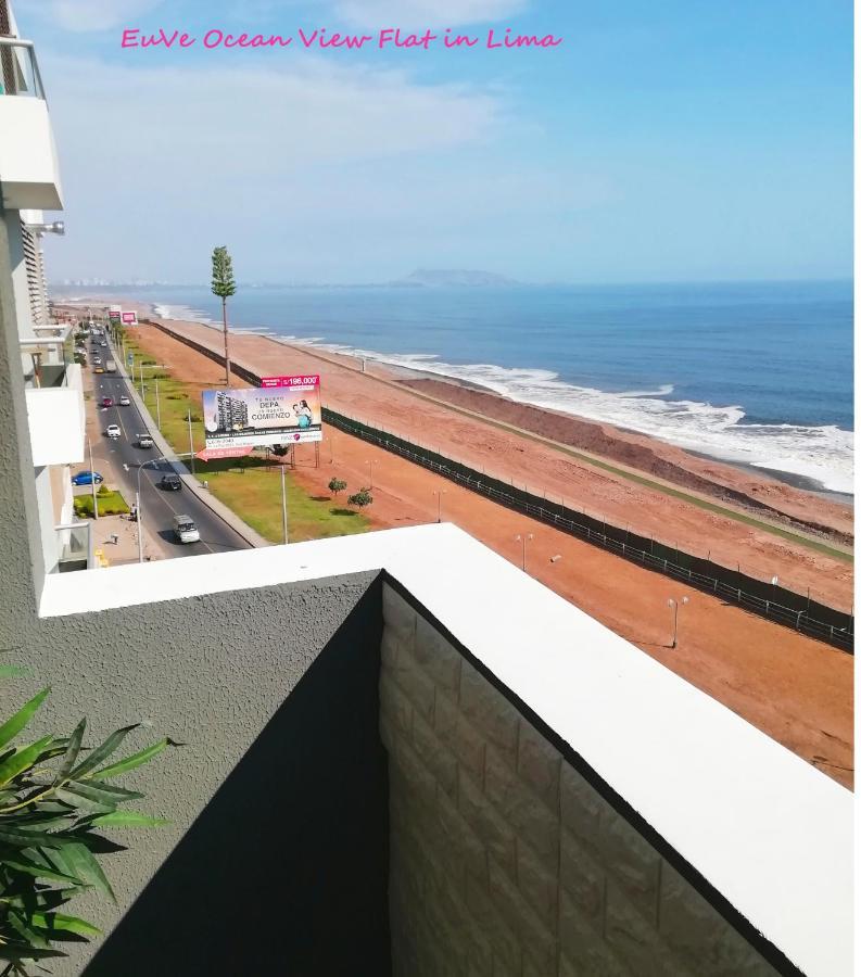 شقة Euve Ocean View Flat In ليما المظهر الخارجي الصورة