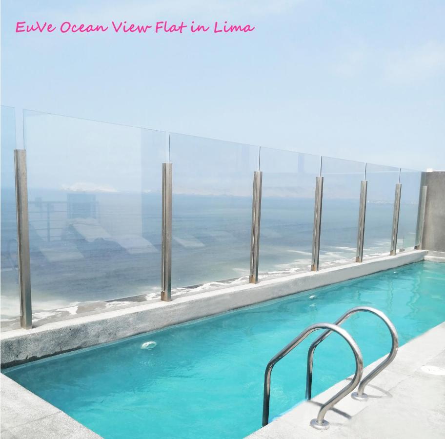 شقة Euve Ocean View Flat In ليما المظهر الخارجي الصورة